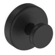 GANCHO REDONDO VENTOSA PRETO REPOSIÇÃO